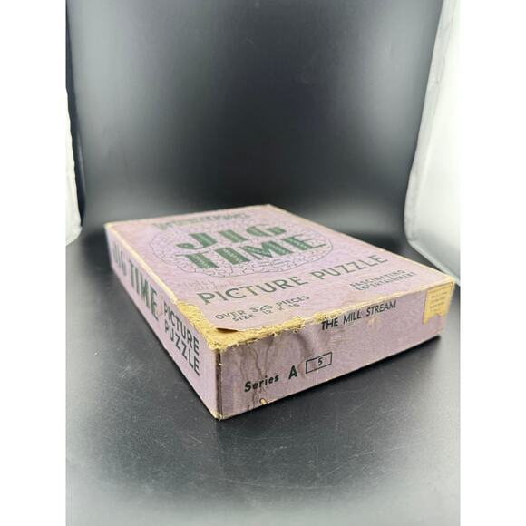 Vintage Jig Time Picture Puzzle - The Mill Stream - Picture 2 of 7